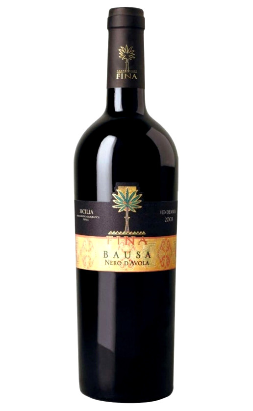 Wine Fina Bausa Nero Davola Sicilia 2008