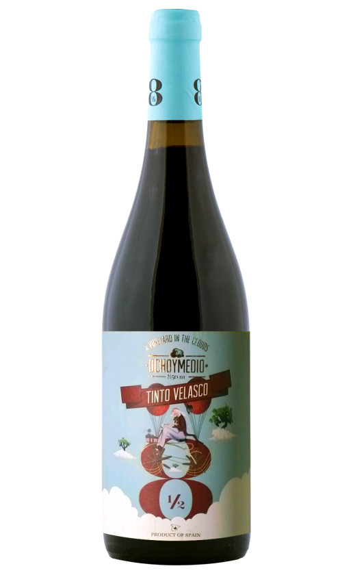 Wine Finca La Estacada Ocho Y Medio Tinto Velasco 2015