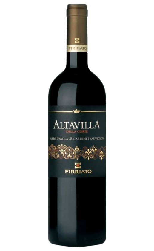 Wine Firriato Altavilla Della Corte Nero Davola Cabernet Sauvignon Sicilia 2010