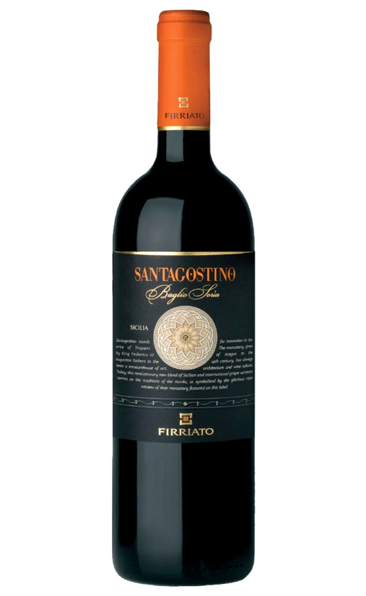 Wine Firriato Santagostino Baglio Soria Rosso Sicilia 2014