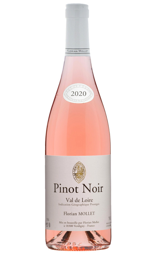 Вино Florian Mollet Pinot Noir Val de Loire 2020