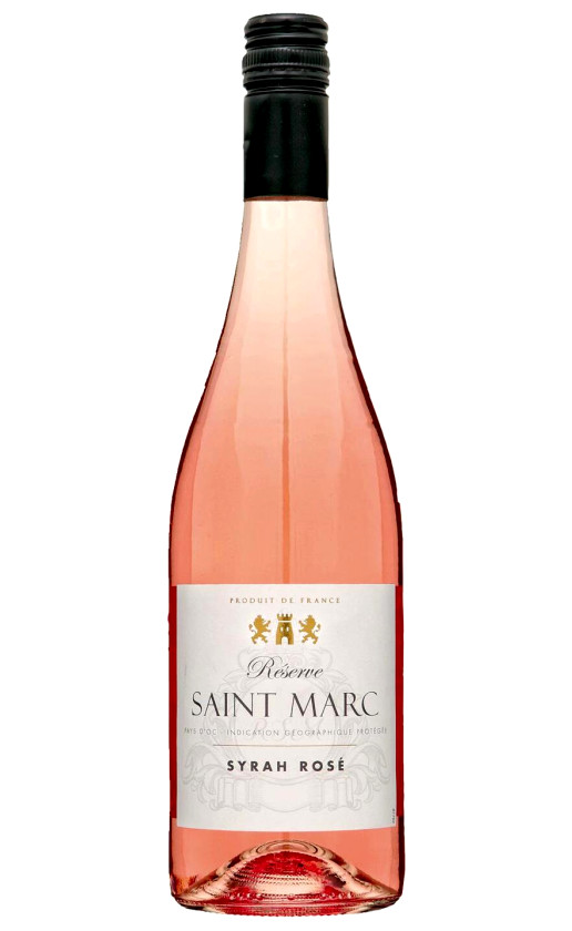 Wine Foncalieu Saint Marc Reserve Syrah Rose Vdp Doc 2018