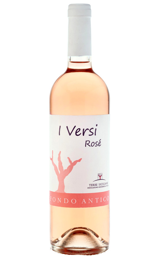 Wine Fondo Antico I Versi Rose Terre Siciliane