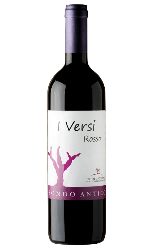 Wine Fondo Antico I Versi Rosso Terre Siciliane