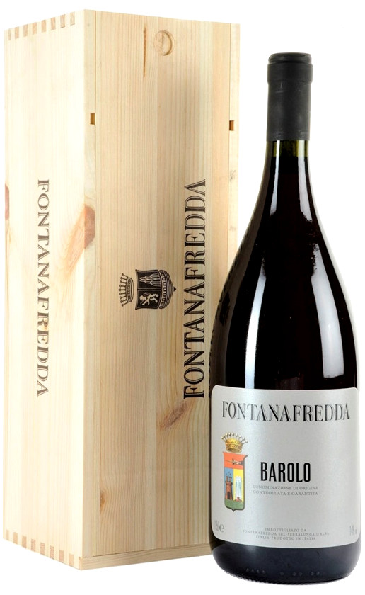 Wine Fontanafredda Barolo 2014 Gif Box