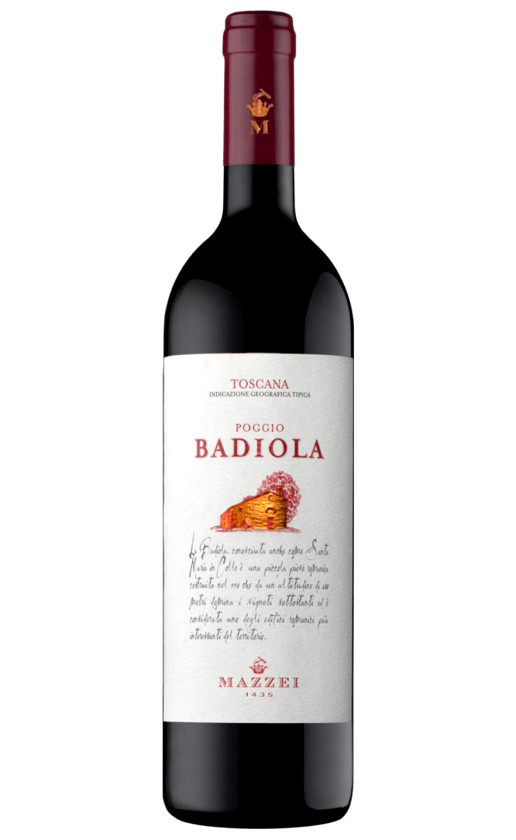 Вино Fonterutoli Poggio Badiola 2018