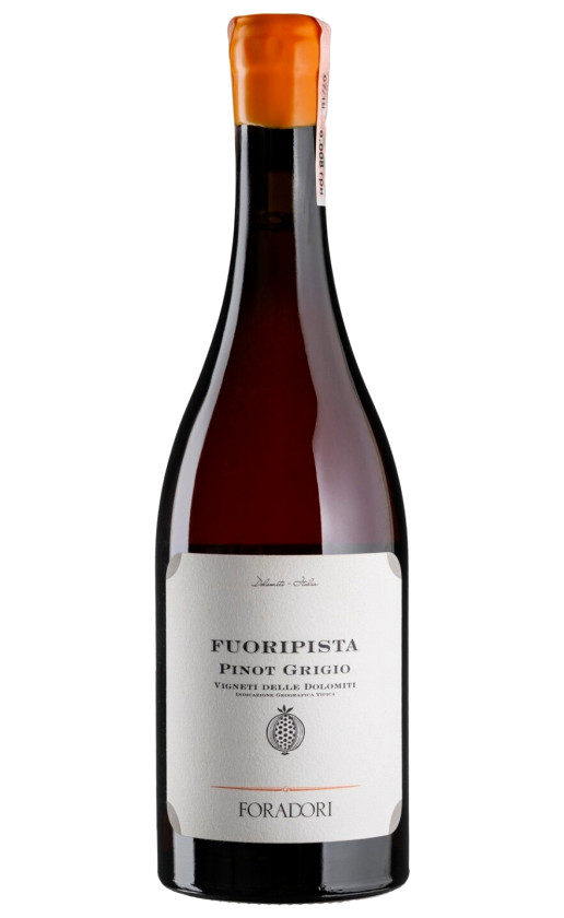 Wine Foradori Fuoripista Pinot Grigio Vigneti Delle Dolomiti 2019