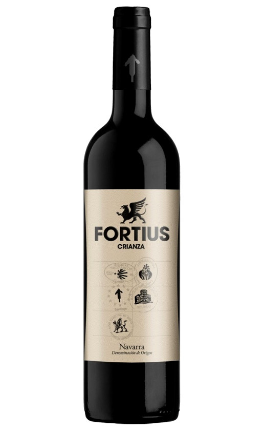 Wine Fortius Crianza Tempranillo Navarra 2017