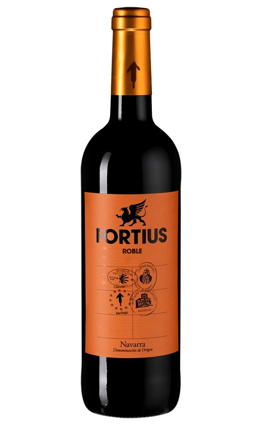 Вино Fortius Roble Navarra 2019