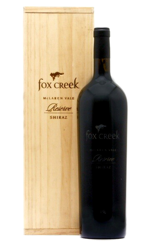 Вино Fox Creek Reserve Shiraz 2008 wooden box