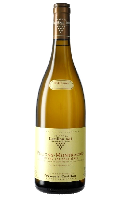 Вино Francois Carillon Puligny-Montrachet 1er Cru Les Folatieres 2018