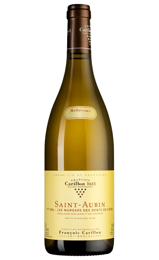 Вино Francois Carillon Saint-Aubin 1er Cru Les Murgers des Dents de Chien 2018