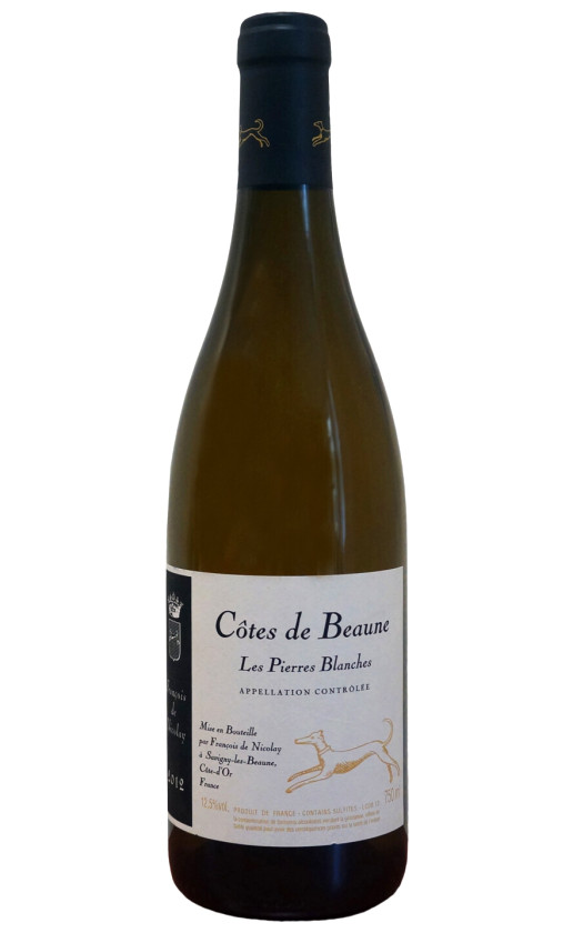 Wine Francois De Nicolay Cote De Beaune Les Pierres Blanches 2012