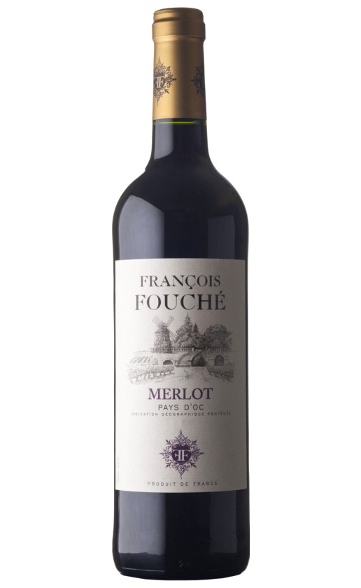 Wine Francois Fouche Merlo Pays Doc