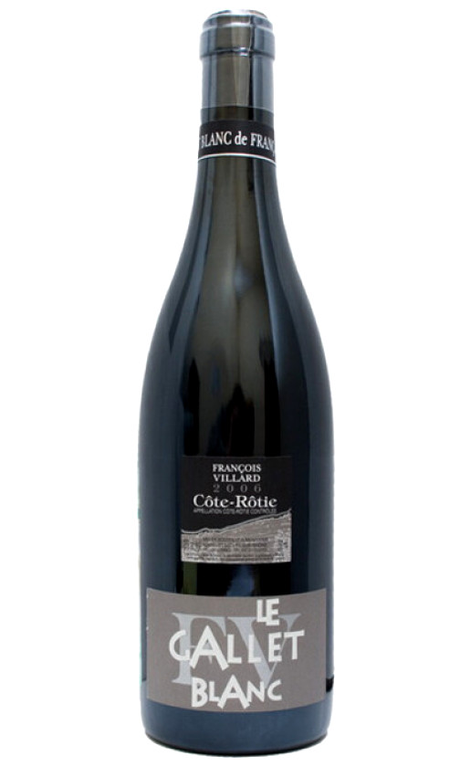Wine Francois Villard Cote Rotie Le Gallet Blanc 2006