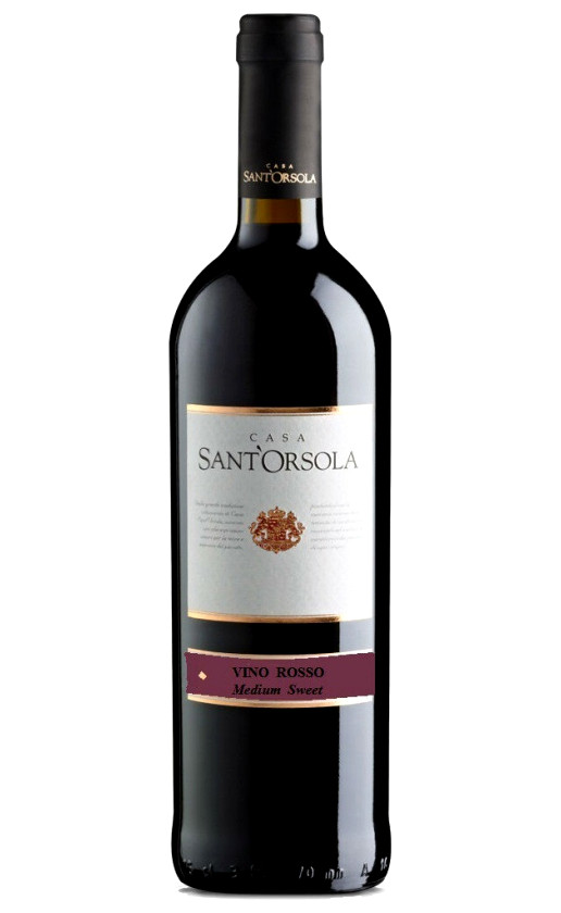 Wine Fratelli Martini Santorsola Rosso Medium Sweet