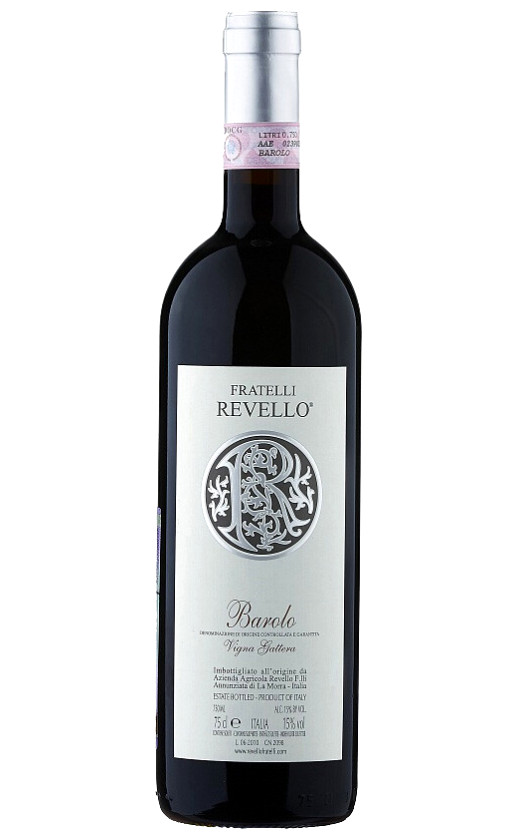 Вино Fratelli Revello Vigna Gattera Barolo 2010