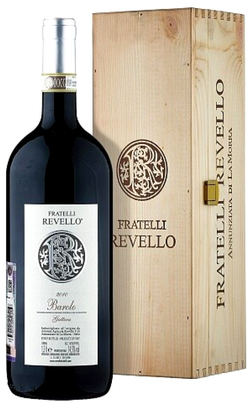 Wine Fratelli Revello Vigna Gattera Barolo 2010 Wooden Box
