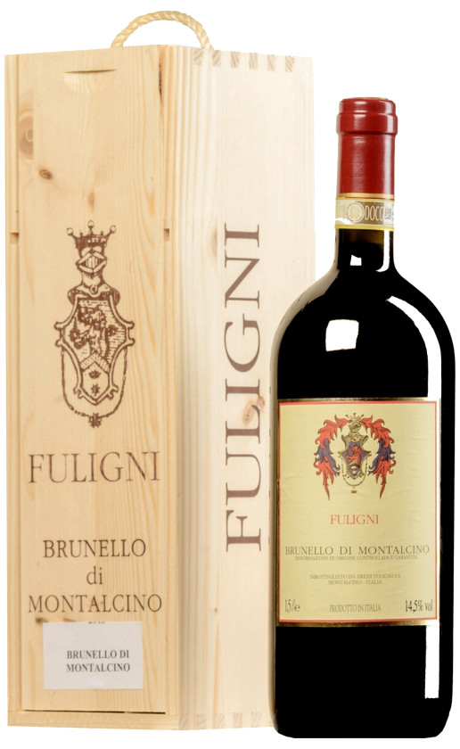 Вино Fuligni Brunello di Montalcino 2011 wooden box