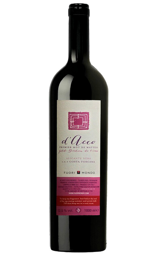 Wine Fuori Mondo Dacco Rosso Toscana 2019