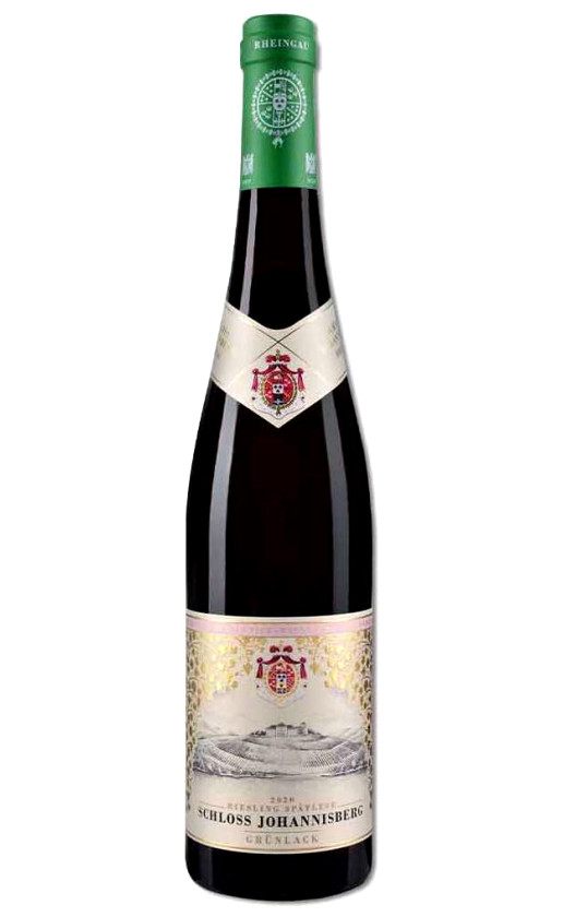 Вино Furst von Metternich Schloss Johannisberger Riesling Grunlack Spatlese 2020