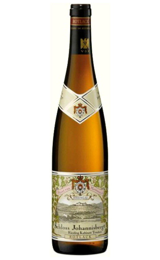 Wine Furst Von Metternich Schloss Riesling Kabinett on Johannisberger Trocken Rotlack