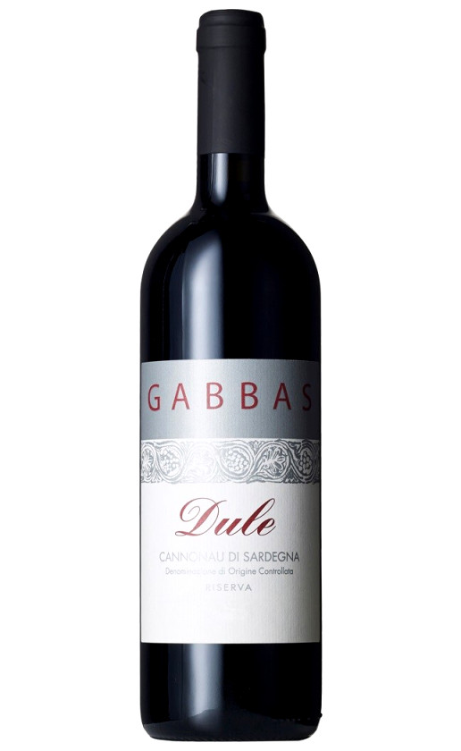 Вино Gabbas Dule Riserva Cannonau di Sardegna 2013