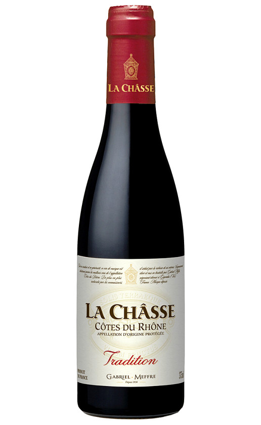Wine Gabriel Meffre La Chasse Tradition Cotes Du Rhone Aoc 2016