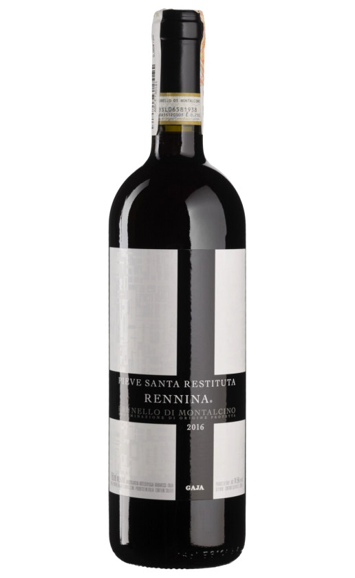 Wine Gaja Pieve Santa Restituta Rennina Brunello Di Montalcino 2016
