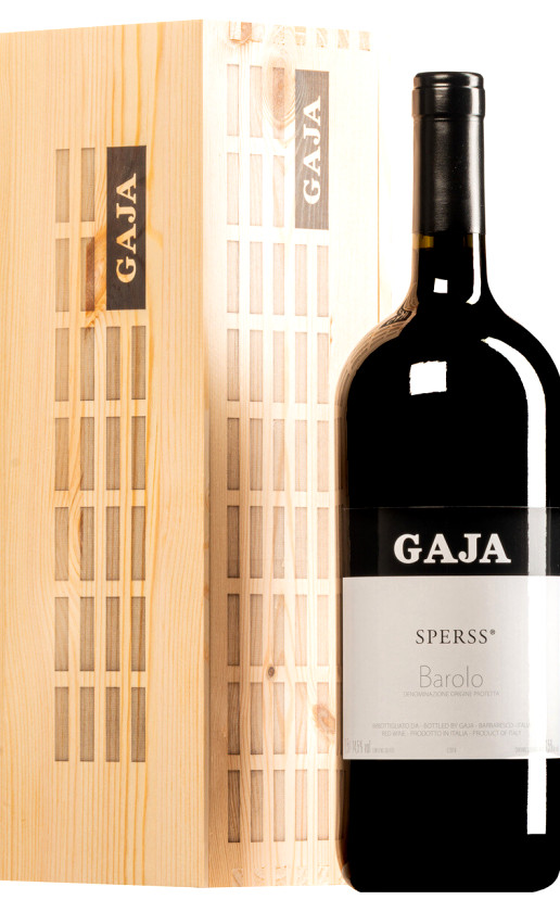 Вино Gaja Sperss Barolo 2016 gift box