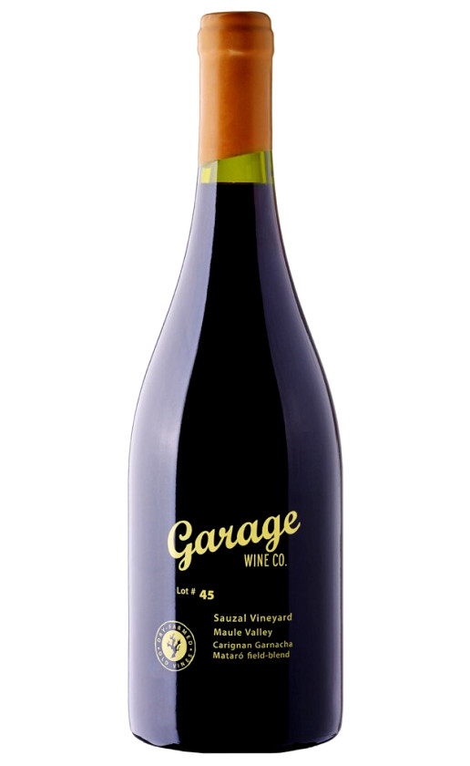 Вино Garage Wine Co. Carignan Garnacha Mataro 2015