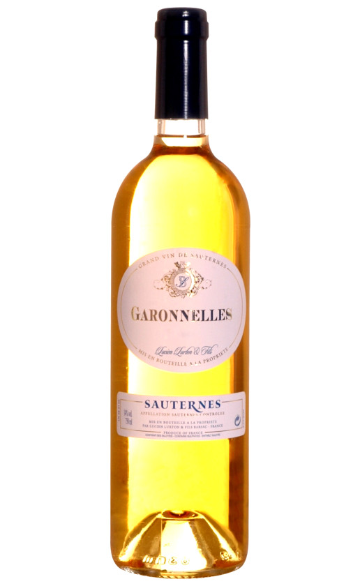 Wine Garonnelles Sauternes 2018