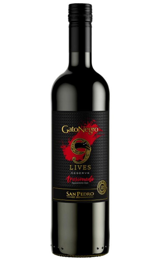 Wine Gato Negro 9 Lives Reserve Apasionado