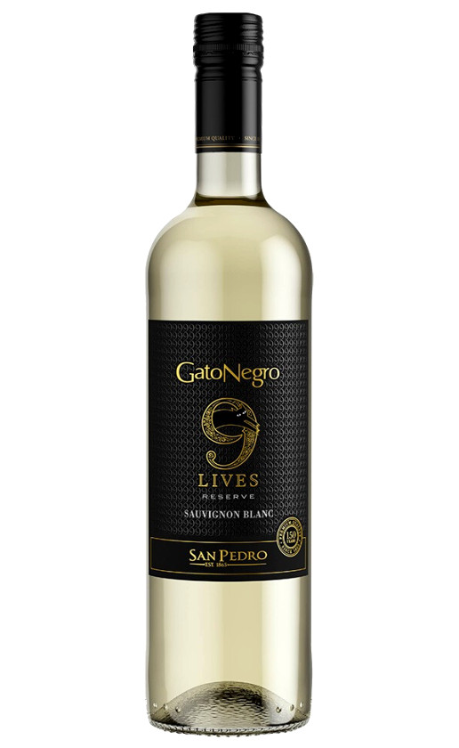 Wine Gato Negro 9 Lives Reserve Sauvignon Blanc 2019