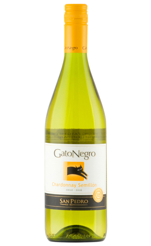 Wine Gato Negro Chardonnay Semillon 2016
