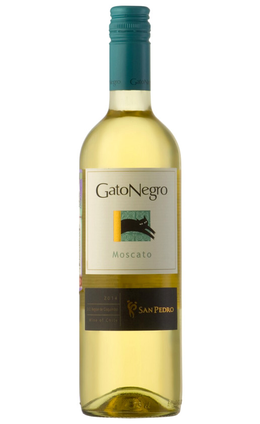 Wine Gato Negro Moscato 2014