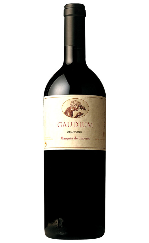 Wine Gaudium Rioja 2004 on