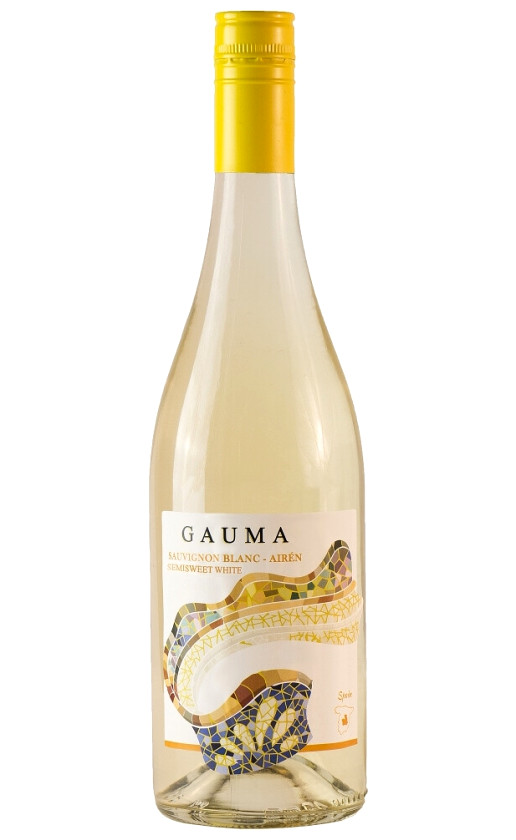 Wine Gauma Sauvignon Blanc Airen Semisweet White Tierra De Castilla