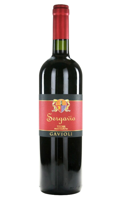 Вино Gavioli Sergavio Rosso Toscana 2009