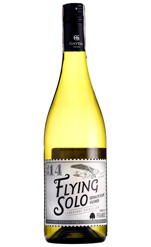 Вино Gayda Flying Solo Grenache Blanc-Viognier
