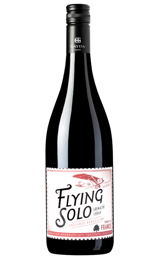 Вино Gayda Flying Solo Grenache-Syrah