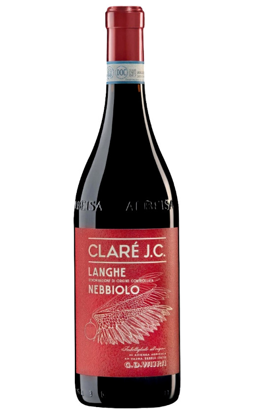 Вино G.D.Vajra Clare J.C. Lange Nebbiolo 2020