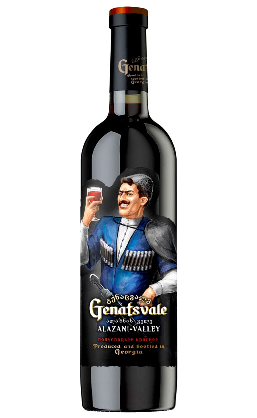Wine Genatsvale Alazani Valley Red