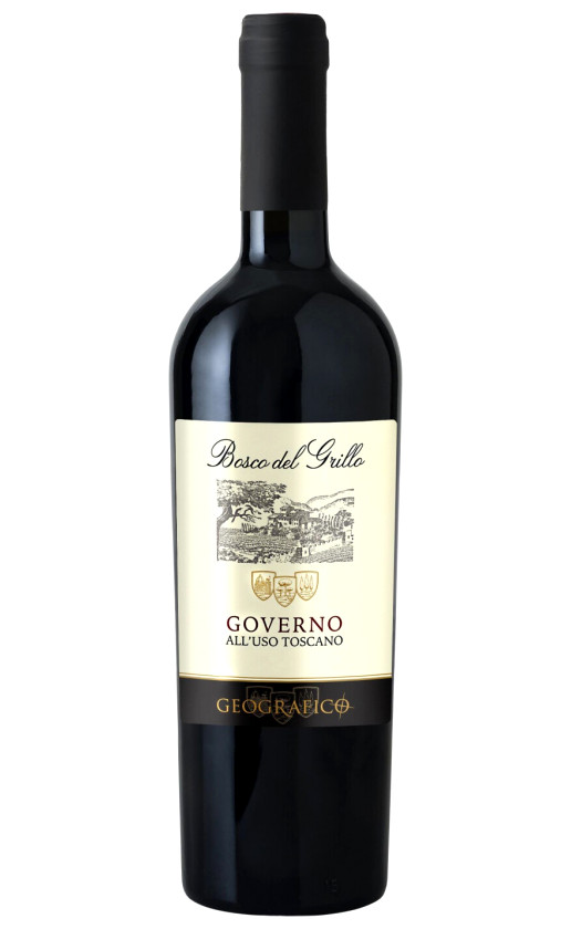 Wine Geografico Bosco Del Grillo Governo Alluso Toscano 2019