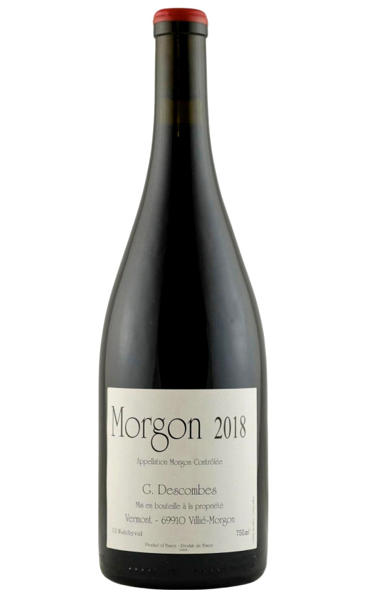 Вино Georges Descombes Morgon Vieilles Vignes 2018
