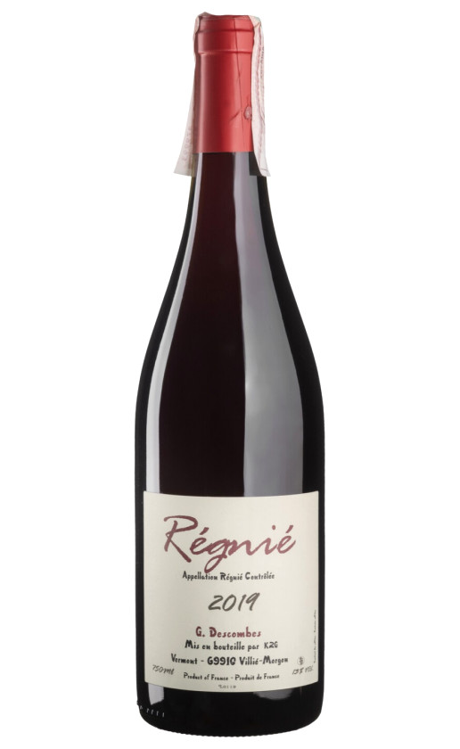 Wine Georges Descombes Regnie 2019