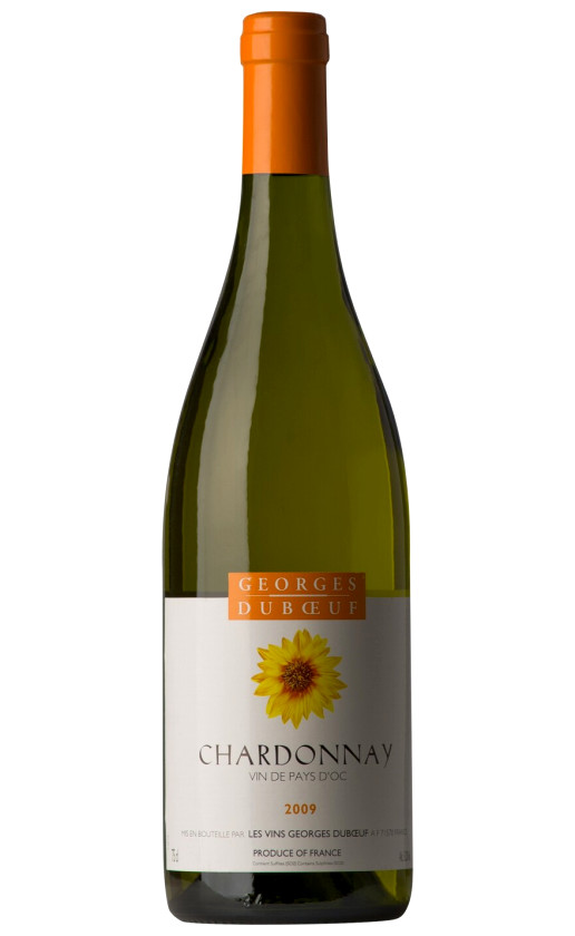 Вино Georges Duboeuf Chardonnay Vin de Pays d'Oc 2009