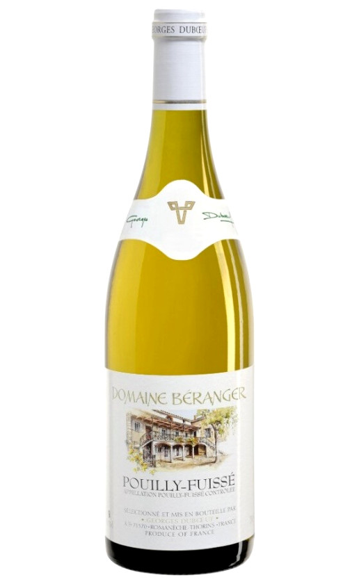 Вино Georges Duboeuf Domaine Beranger Pouilly-Fuisse 2019
