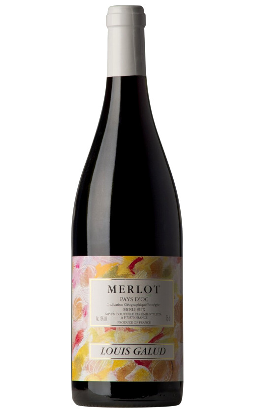 Wine Georges Duboeuf Merlot Louis Galud Semi Sweet