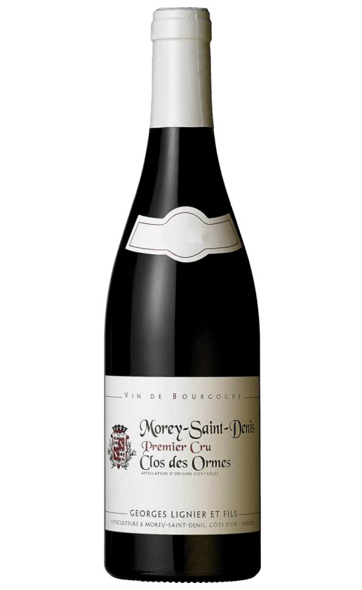 Вино Georges Lignier et Fils Morey-Saint-Denis 1-er Cru Clos des Ormes 2014